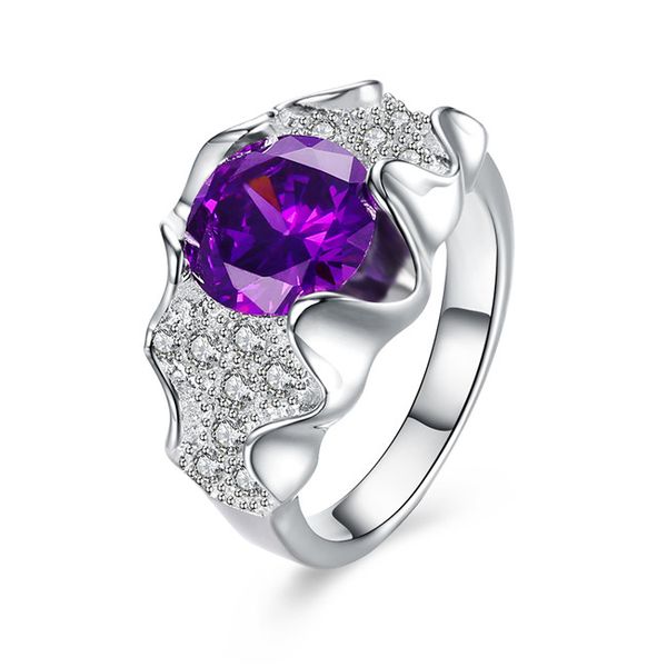 new plated sterling silver shell-shaped purple diamond ring dhsr889 us size 8; women's 925 silver plate solitaire rings jewelry, Golden;silver
new plated sterling silver shell-shaped purple diamond ring dhsr889 us size 8; women's 925 silver plate solitaire rings jewelry, Golden;silver