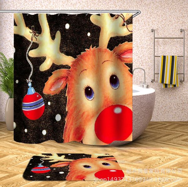 christmas series digital printing waterproof and mildew-proof shower curtain a variety of options can be customized to the picture pure copp
christmas series digital printing waterproof and mildew-proof shower curtain a variety of options can be customized to the picture pure copp