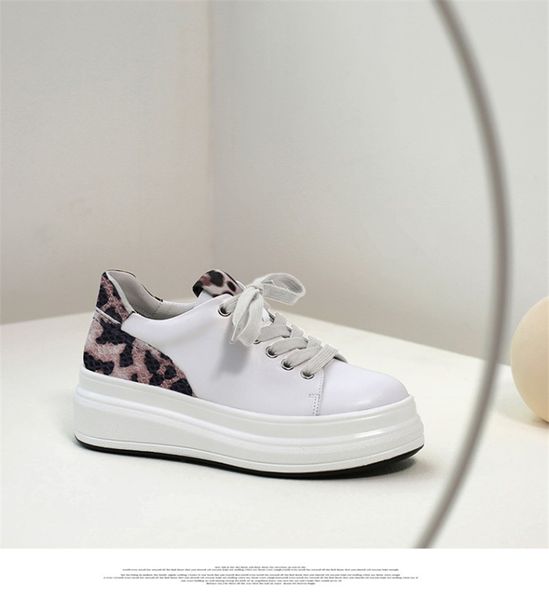 leopard white shoes genuine leather round toe causal womens flat shoes autumn spring mixed colors ladies, Black
leopard white shoes genuine leather round toe causal womens flat shoes autumn spring mixed colors ladies, Black