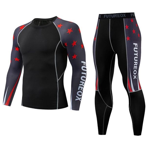 2019 new model thermal underwear men sets compression sweat quick drying long johns fitness bodybuilding shapers, Black;white
2019 new model thermal underwear men sets compression sweat quick drying long johns fitness bodybuilding shapers, Black;white