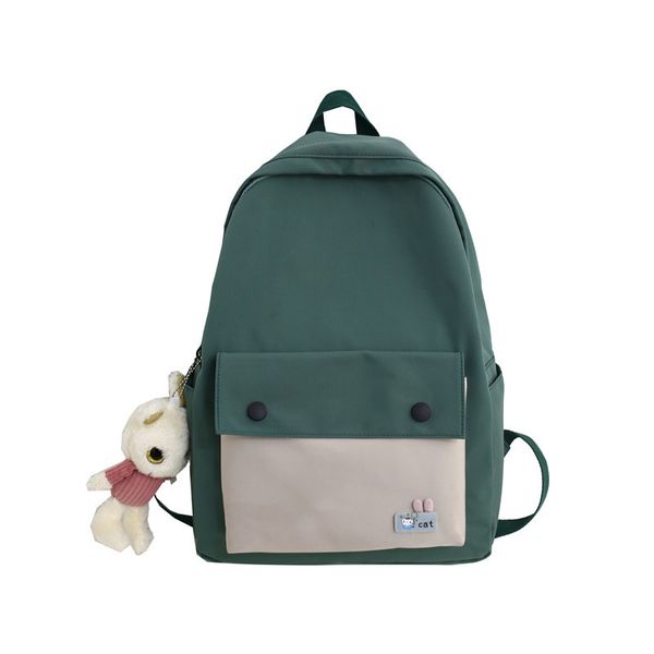 new korean style hit color backpack fashion casual students outdoor women backpacks bookbag teenager school bag button
new korean style hit color backpack fashion casual students outdoor women backpacks bookbag teenager school bag button