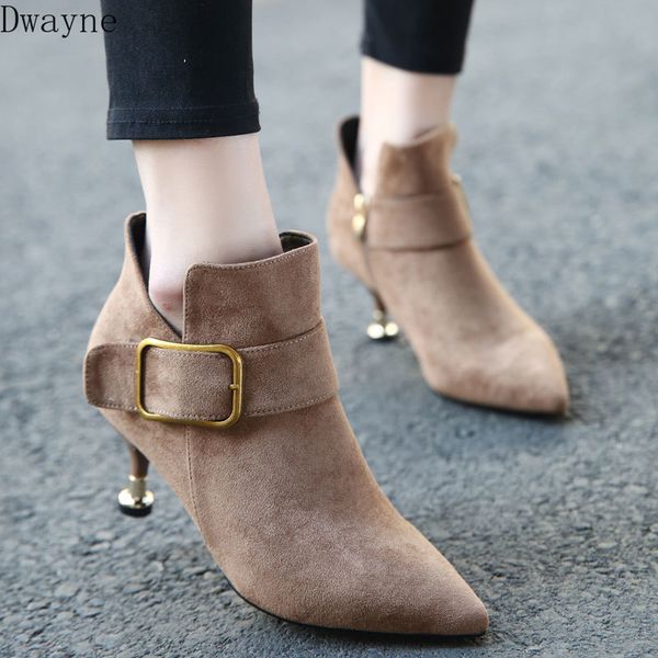 new small ankle boots women's spring and autumn fine with shoes female 2019 new was thin wild cat with boots, Black
new small ankle boots women's spring and autumn fine with shoes female 2019 new was thin wild cat with boots, Black