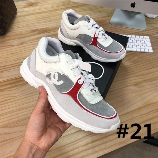 Late t cla ic patent uede leather neaker women de igner trainer calf kin fabric women flat hoe with colorful in ole with box
Late t cla ic patent uede leather neaker women de igner trainer calf kin fabric women flat hoe with colorful in ole with box