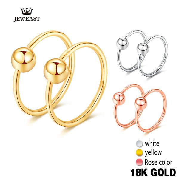 18k gold hoop earrings simple elegant trendy exquisite classic round beads hoop earring women girl gift rose yellow white cj191203, Golden
18k gold hoop earrings simple elegant trendy exquisite classic round beads hoop earring women girl gift rose yellow white cj191203, Golden