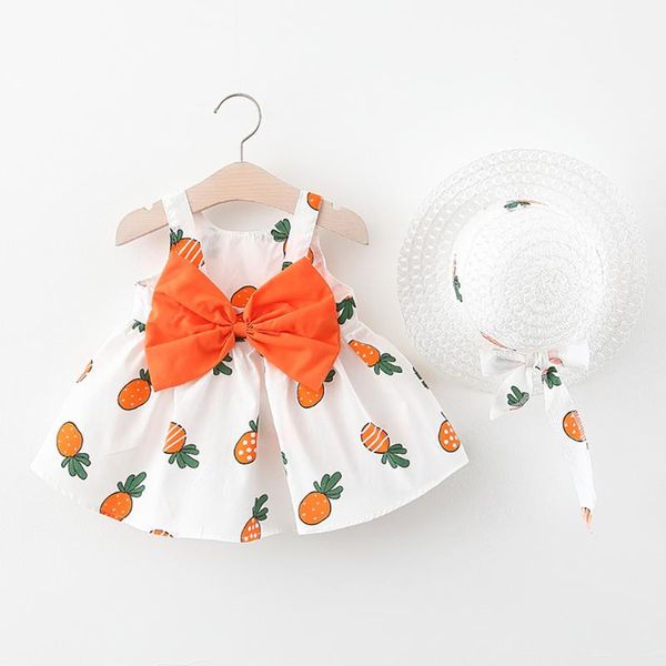 2020 new baby girl dress with hat 2 pieces suit children's clothing summer sleeveless birthday party dress, Red;yellow
2020 new baby girl dress with hat 2 pieces suit children's clothing summer sleeveless birthday party dress, Red;yellow