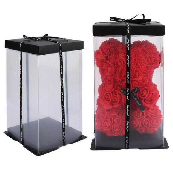 25/40cm romantic rose bear beautiful gift box square gift boxes valentine's day exclusive box
25/40cm romantic rose bear beautiful gift box square gift boxes valentine's day exclusive box