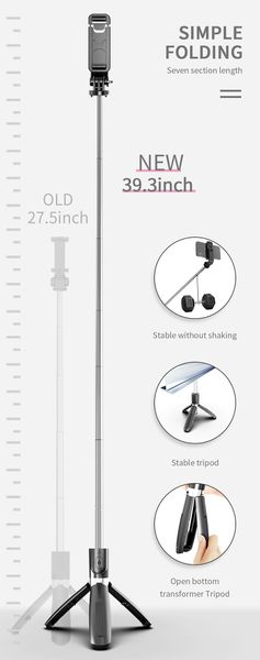 4 in1 bluetooth wireless selfie stick tripod foldable & monopods universal for smartphones for gopro and sports action cameras
4 in1 bluetooth wireless selfie stick tripod foldable & monopods universal for smartphones for gopro and sports action cameras