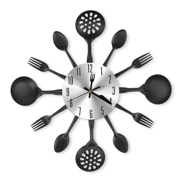 kitchen tableware silent wall clocks for living room home decor new arrival hanging clock home decoration - black red silver
kitchen tableware silent wall clocks for living room home decor new arrival hanging clock home decoration - black red silver