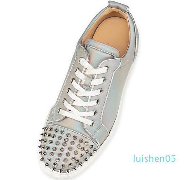 designer brand studded spikes flats shoes red bottoms shoes luxury mens womens party lovers genuine leather sneakers size al05, Black
designer brand studded spikes flats shoes red bottoms shoes luxury mens womens party lovers genuine leather sneakers size al05, Black