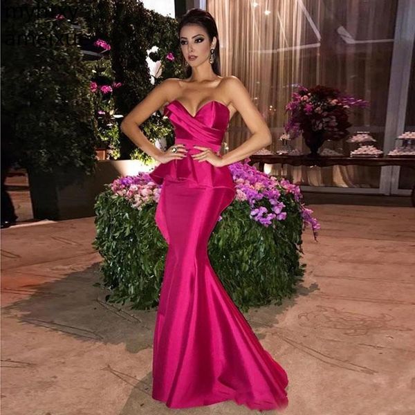 fuchsia long mermaid pink evening dresses sweetheart formal zipper back prom gowns maid of honor dress robe de soiree, Black;red
fuchsia long mermaid pink evening dresses sweetheart formal zipper back prom gowns maid of honor dress robe de soiree, Black;red