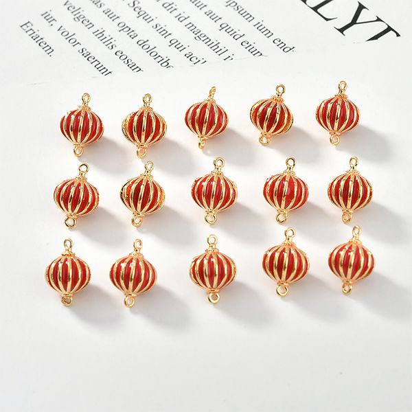 national style red lantern shape double hook fashion copper charms diy jewelry earrings/necklace/bracelet pendants accessory, Bronze;silver
national style red lantern shape double hook fashion copper charms diy jewelry earrings/necklace/bracelet pendants accessory, Bronze;silver