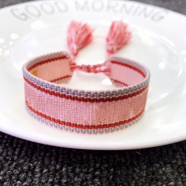 new brand fashion fabric sisters bracelet women cotton letter signature friendship bracelet woven bangle tassel lace-up, Golden;silver
new brand fashion fabric sisters bracelet women cotton letter signature friendship bracelet woven bangle tassel lace-up, Golden;silver
