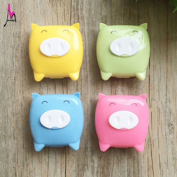 cartoon pig shaped invisible case case storage cute contact lenses box creative invisible glasses glasses storage box, Blue
cartoon pig shaped invisible case case storage cute contact lenses box creative invisible glasses glasses storage box, Blue