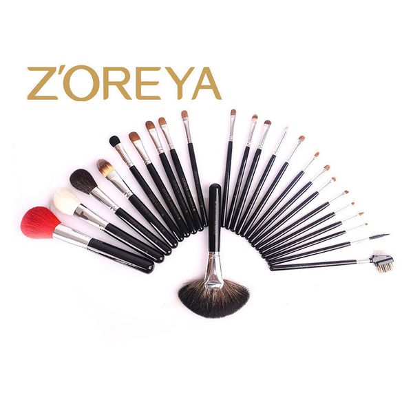 makeup brushes brush set 24 sets of black wooden handle professional high-end beauty tools
makeup brushes brush set 24 sets of black wooden handle professional high-end beauty tools