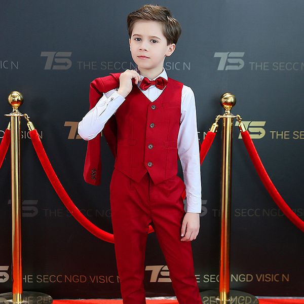 flower boys formal anzug suit kids wedding birthday party dress blazer vest pants 3pcs h028, Black
flower boys formal anzug suit kids wedding birthday party dress blazer vest pants 3pcs h028, Black