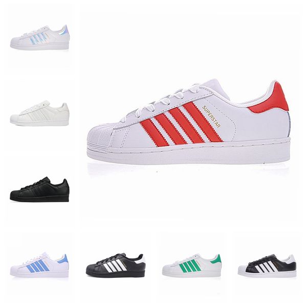2020 casual originals superstar white hologram iridescent junior superstars 80s pride sneakers super star women men sport casual shoes 36-44
2020 casual originals superstar white hologram iridescent junior superstars 80s pride sneakers super star women men sport casual shoes 36-44