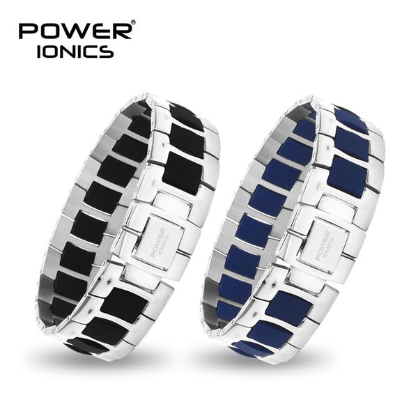 fashion black/blue/white titanium ion health bracelet wristband pt060, Golden;silver
fashion black/blue/white titanium ion health bracelet wristband pt060, Golden;silver