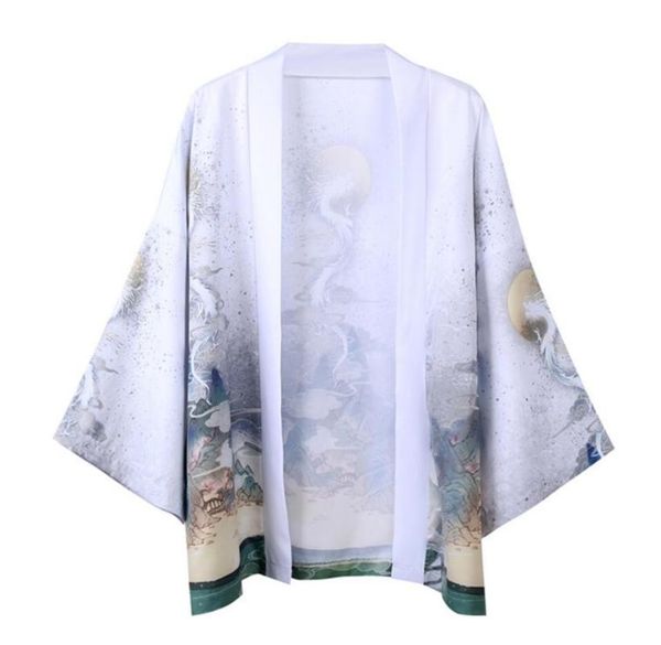 kimono cardigan men japan kimono traditional shirt chinese style male dragon carp print coat cosplay costume, White;black
kimono cardigan men japan kimono traditional shirt chinese style male dragon carp print coat cosplay costume, White;black