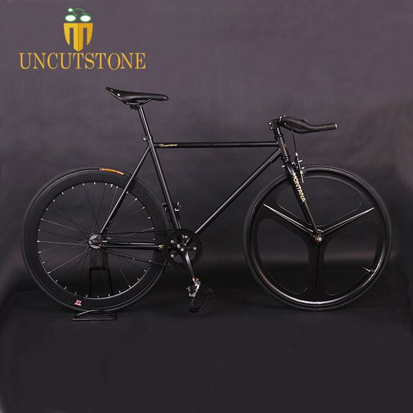 track bike magnesium alloy wheel 3 spokes fixie bicycle fixed gear bike 700c wheel 52cm frame completed road
track bike magnesium alloy wheel 3 spokes fixie bicycle fixed gear bike 700c wheel 52cm frame completed road