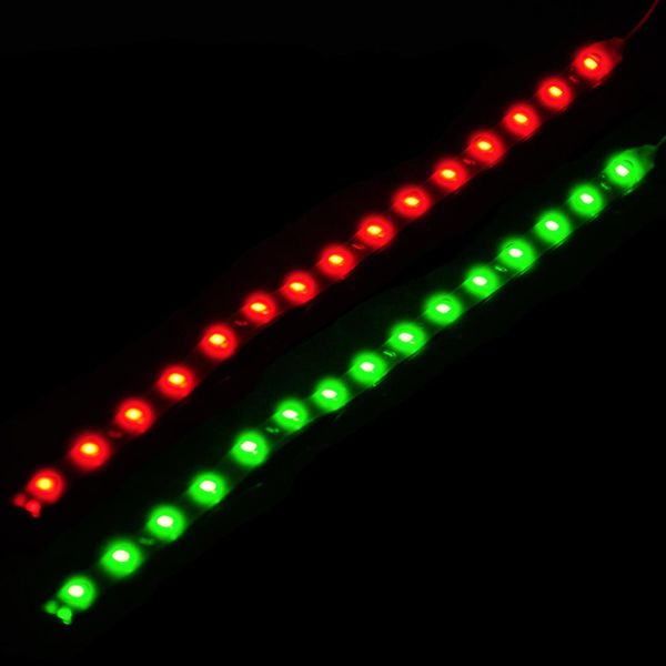 citall fit for car head fog lamps boat marine decor 2pcs 30cm 12v waterproof red + green navigation led lighting strip
citall fit for car head fog lamps boat marine decor 2pcs 30cm 12v waterproof red + green navigation led lighting strip