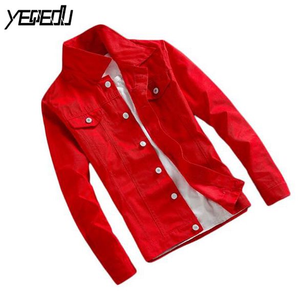 #7405 spring 2019 slim casual denim jacket men short windbreaker bomber jacket jeans coat black/white/red streetwear, Black;brown
#7405 spring 2019 slim casual denim jacket men short windbreaker bomber jacket jeans coat black/white/red streetwear, Black;brown
