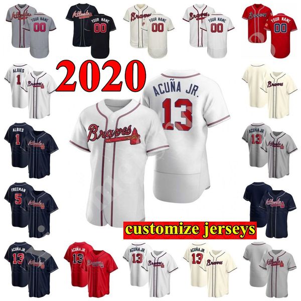 2020 ronald acuna jr. austin riley freddie an dansby swanson cole hamels ozzie albies bryse wilson chipper jones baseball jerseys, Blue;black
2020 ronald acuna jr. austin riley freddie an dansby swanson cole hamels ozzie albies bryse wilson chipper jones baseball jerseys, Blue;black