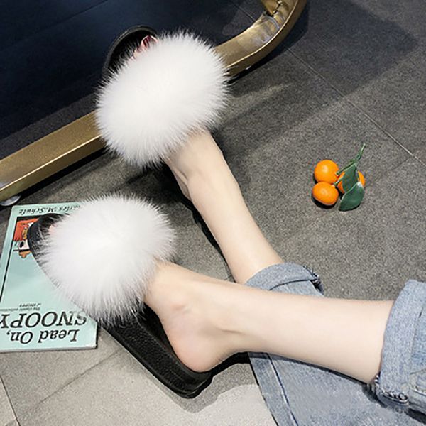 summer casual vogue real fur slippers women slides fur ladies shoes fashion beach women sandals flip flops wholesale, Black
summer casual vogue real fur slippers women slides fur ladies shoes fashion beach women sandals flip flops wholesale, Black