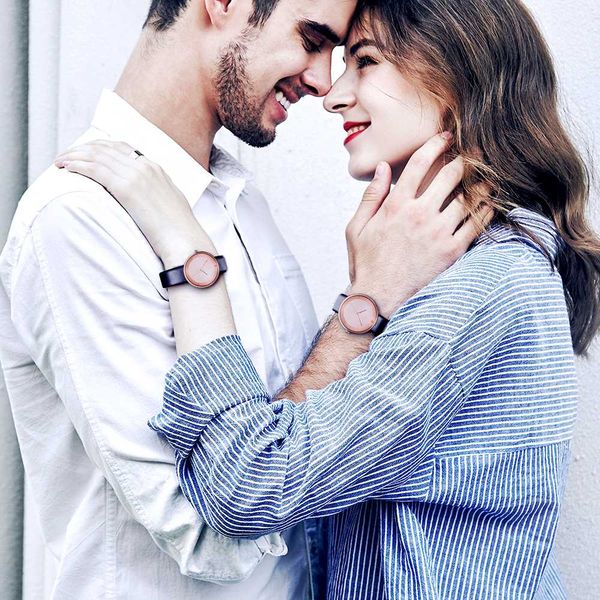 shengke brand quartz couple watch creative dial blue leather watches for lovers black simple women quartz watch, Slivery;brown
shengke brand quartz couple watch creative dial blue leather watches for lovers black simple women quartz watch, Slivery;brown