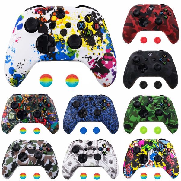 8hnps new camouflage silicone protective protector case water transfer caps cover grips printing for xbox one x s controller skin
8hnps new camouflage silicone protective protector case water transfer caps cover grips printing for xbox one x s controller skin