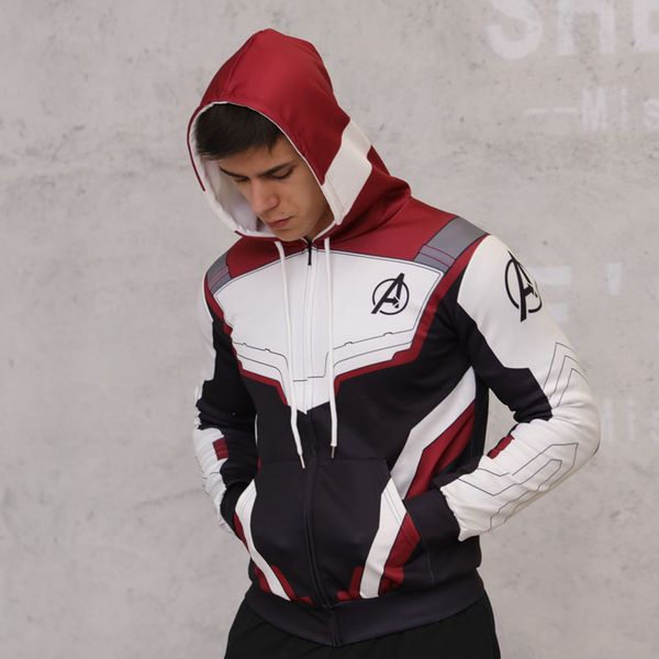 marvel 4 fall winter mens hooded running jacket sport coat gym fitness hoodies outdoor jogging jackets men tracksuit, Black;red
marvel 4 fall winter mens hooded running jacket sport coat gym fitness hoodies outdoor jogging jackets men tracksuit, Black;red
