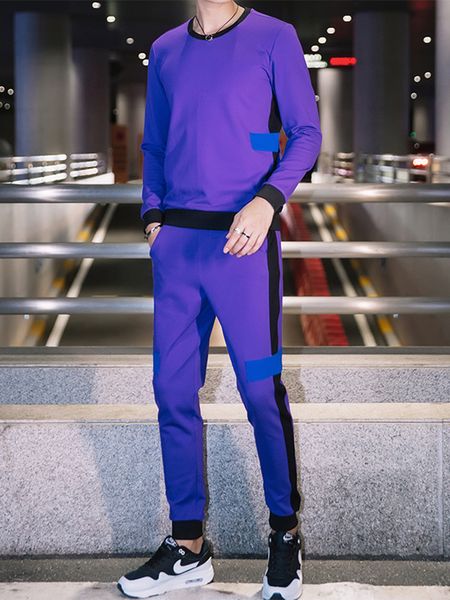 men's leisure fashion purple sanitary suit 2019 new social trend korean spring and autumn two-piece men's suit, Gray
men's leisure fashion purple sanitary suit 2019 new social trend korean spring and autumn two-piece men's suit, Gray