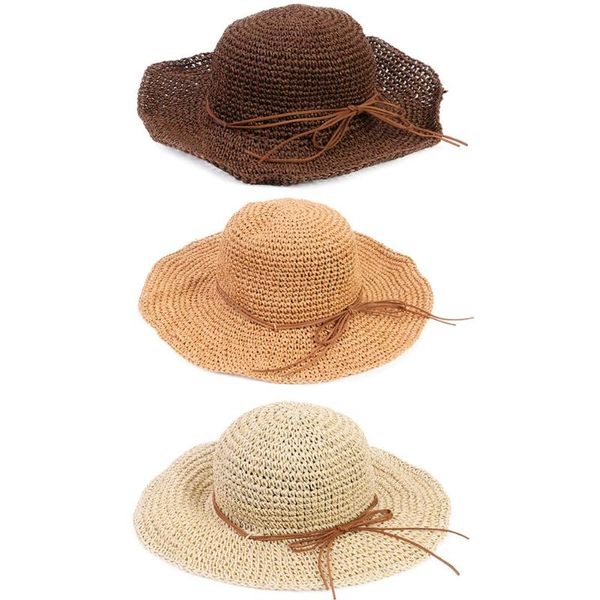 simple summer parent-child beach hat female casual panama hat women girls beach foldable sun visor panama bowknot straw cap, Blue;gray
simple summer parent-child beach hat female casual panama hat women girls beach foldable sun visor panama bowknot straw cap, Blue;gray