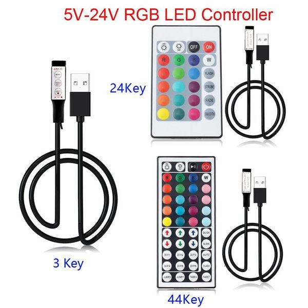 usb led rgb controller 5v 12v 24v rgb led controller 3 24 44 key ir rf remote controller dimmer input 5-24v дл 5050 2835 3528 led strip
usb led rgb controller 5v 12v 24v rgb led controller 3 24 44 key ir rf remote controller dimmer input 5-24v дл 5050 2835 3528 led strip