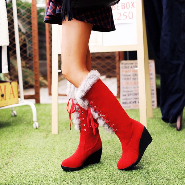 2019 winter shoes leather warm women snow boots mid-calf fur plush winter boots keep warm booties woman footwear plus size, Black
2019 winter shoes leather warm women snow boots mid-calf fur plush winter boots keep warm booties woman footwear plus size, Black