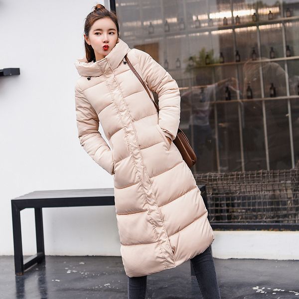 2019 winter clothes self-cultivation even hat cotton-padded jacket printing long fund overknee down cotton cotton-padded clothes, Black
2019 winter clothes self-cultivation even hat cotton-padded jacket printing long fund overknee down cotton cotton-padded clothes, Black