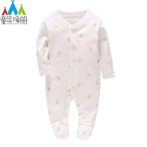 buy 5pcs new cute baby rompers newborn white golden duck print button clothes cotton long sleeves pajamas 11, Blue
buy 5pcs new cute baby rompers newborn white golden duck print button clothes cotton long sleeves pajamas 11, Blue