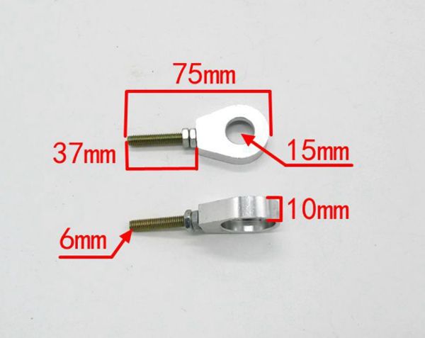 1pair 5 colors 15mm rear wheel axle hole aluminum chain tensioner adjuster for motorcycle modification parts accessories
1pair 5 colors 15mm rear wheel axle hole aluminum chain tensioner adjuster for motorcycle modification parts accessories