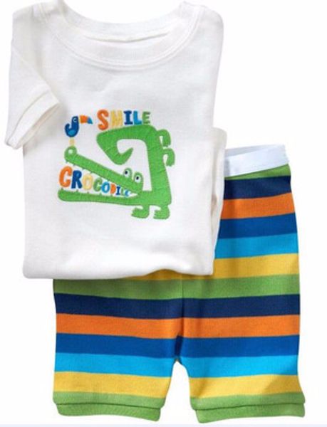 new summer pajamas for baby boys short sleeve set kids t-shirt and pants cotton suits sleepwear pajamas homewear clothes, White
new summer pajamas for baby boys short sleeve set kids t-shirt and pants cotton suits sleepwear pajamas homewear clothes, White