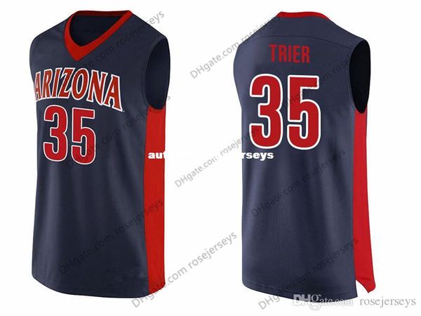 35 allonzo trier arizona wilcats college retro stitched sewn basketball jerseys customize any number and name xs-6xl vest jerseys, Black;blue
35 allonzo trier arizona wilcats college retro stitched sewn basketball jerseys customize any number and name xs-6xl vest jerseys, Black;blue