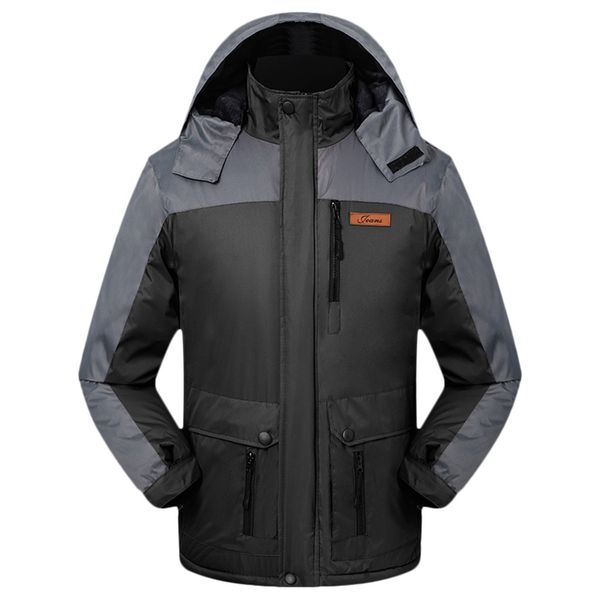 keep warm men's snow jackets overcoat autumn winter casual stitching-color coats hoodies long sleeved cold-proof jacket outwear, Black;brown
keep warm men's snow jackets overcoat autumn winter casual stitching-color coats hoodies long sleeved cold-proof jacket outwear, Black;brown