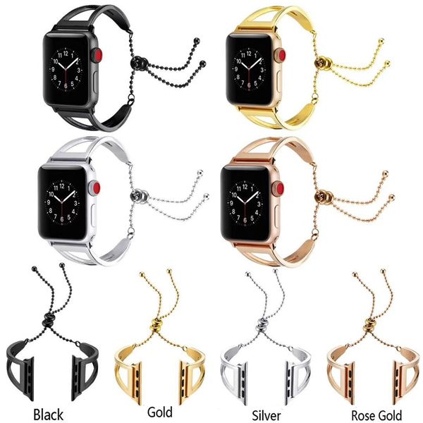 bracelet watchband for apple watch bands 38mm 42mm 40mm 44mm stainless steel strap for iwatch series 4/3/2/1 metal replacement wrist band
bracelet watchband for apple watch bands 38mm 42mm 40mm 44mm stainless steel strap for iwatch series 4/3/2/1 metal replacement wrist band