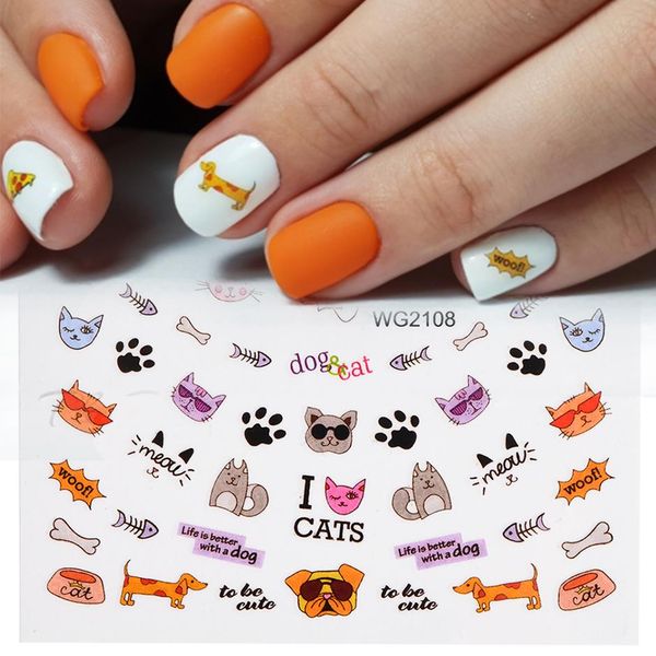 1pcs full beauty colorful water transfer nail sticker sliders lovely cat cake rainbow image nail art decorations decals, Black
1pcs full beauty colorful water transfer nail sticker sliders lovely cat cake rainbow image nail art decorations decals, Black