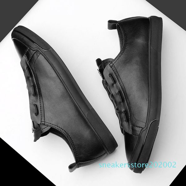 2019 new men's shoes casual genuine leather male white black flat sneakers lace up shoe man nice platform shoes for men s02
2019 new men's shoes casual genuine leather male white black flat sneakers lace up shoe man nice platform shoes for men s02