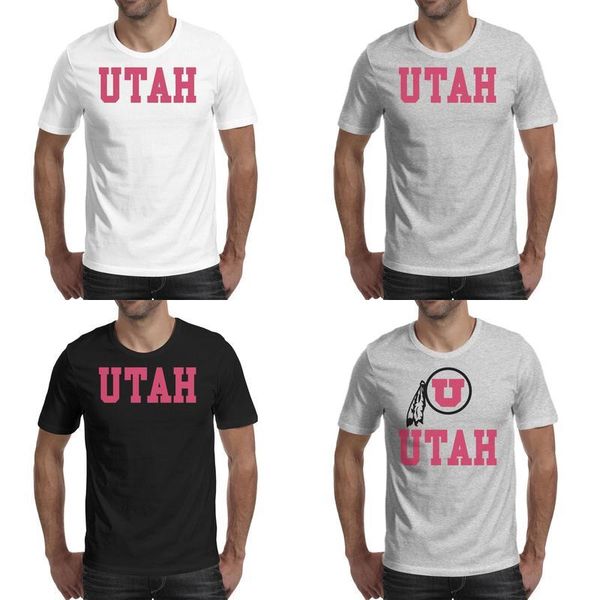mens printing utah utes football logo grey t shirt funny slogan casual shirts cartoon, White;black
mens printing utah utes football logo grey t shirt funny slogan casual shirts cartoon, White;black