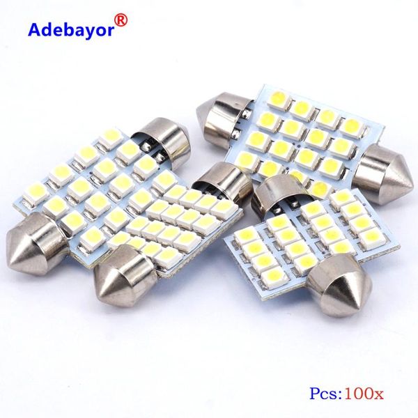 100x 31mm 36mm 39mm 41mm 16smd 1210 3528 led festoon light led festoon interior dome light lamp bulb adebayor
100x 31mm 36mm 39mm 41mm 16smd 1210 3528 led festoon light led festoon interior dome light lamp bulb adebayor