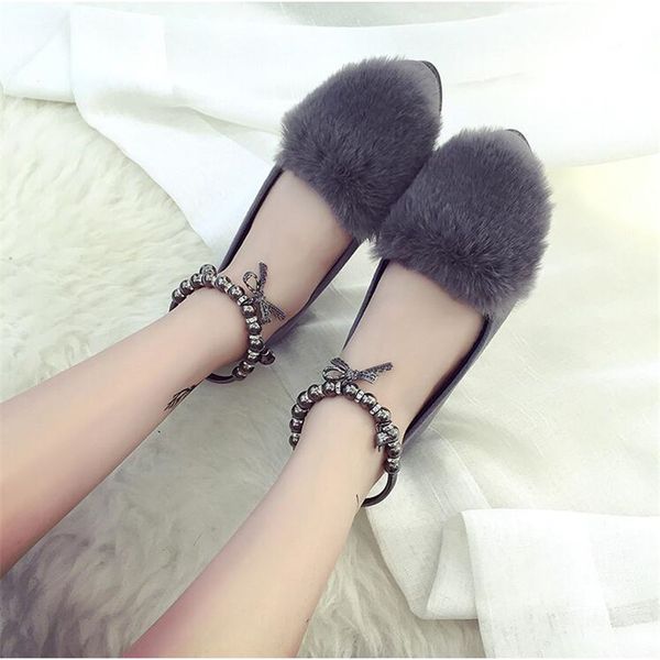 fur shoes women's shoes cotton scoop women's autumn and winter new autumn flat-bottomed peas winter, Black
fur shoes women's shoes cotton scoop women's autumn and winter new autumn flat-bottomed peas winter, Black