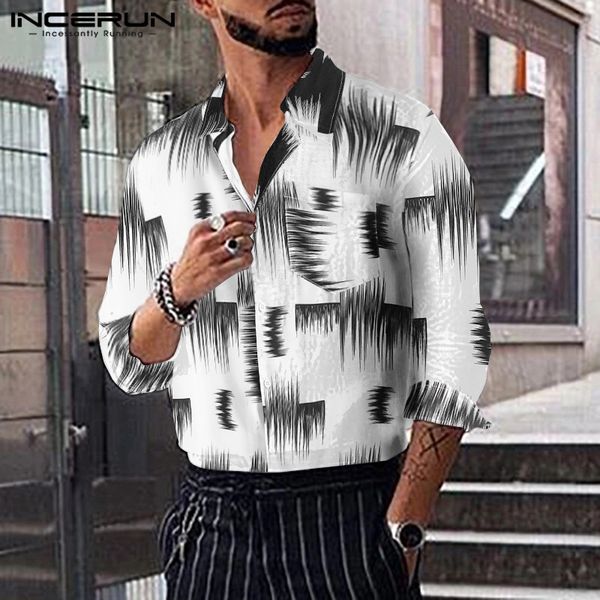 2019 fashion printed mens dress shirt long sleeve lapel collar camisa streetwear casual men hawaiian brand shirt incerun s-5xl 7, White;black
2019 fashion printed mens dress shirt long sleeve lapel collar camisa streetwear casual men hawaiian brand shirt incerun s-5xl 7, White;black