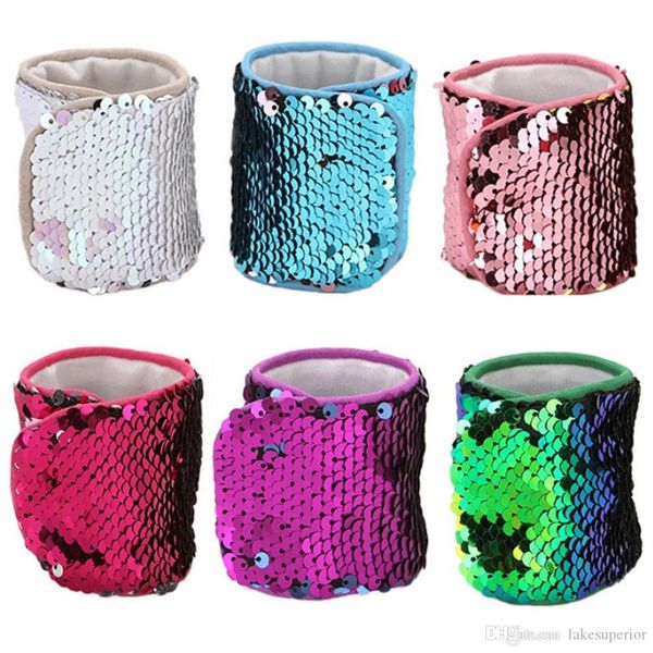women girls mermaid sequins bracelet wristband 21.5*6.3cm colorful cuff bracelet sequins bangle jewelry accessories gift ing, Golden;silver
women girls mermaid sequins bracelet wristband 21.5*6.3cm colorful cuff bracelet sequins bangle jewelry accessories gift ing, Golden;silver