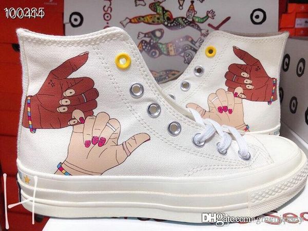 2019 new 1970s girls fell empowered chuck canvas sport shoes women high fashion brand sping summer designer casual sneakers, Black
2019 new 1970s girls fell empowered chuck canvas sport shoes women high fashion brand sping summer designer casual sneakers, Black