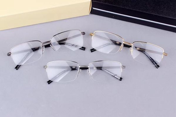 2020 new glasses frame 493 fashion men's casual business eyeglass frame glasses frame plain wild 57-17-140, Silver
2020 new glasses frame 493 fashion men's casual business eyeglass frame glasses frame plain wild 57-17-140, Silver